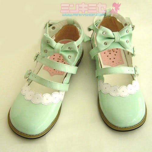 Sweet Lolita Enamel Shoes
